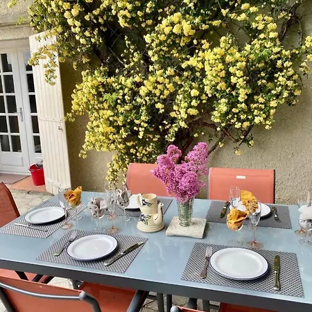 Vinea - Jardin, Terrasse Et Barbecue 3 Chbres Cournanel